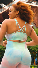 Load image into Gallery viewer, Women’s “Flower Bomb” two piece pastel set
