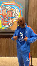 Load image into Gallery viewer, Blue Metropolitan Track Suit
