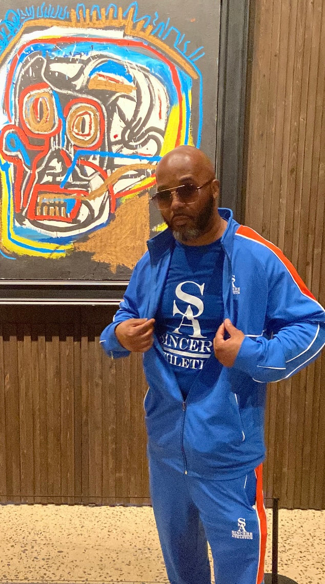 Blue Metropolitan Track Suit