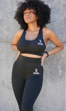 Load image into Gallery viewer, Green on Black Women’s Two Piece Dundee Set
